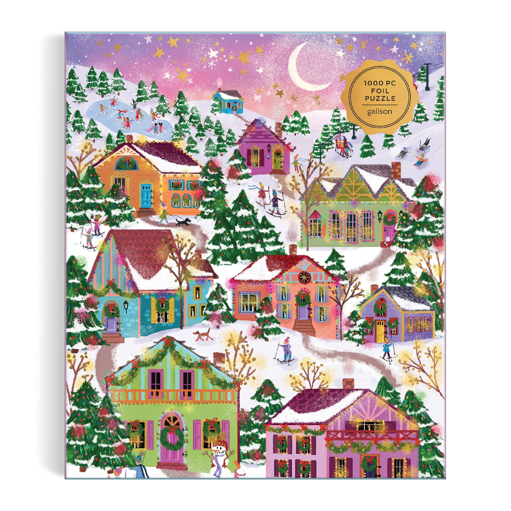 Joy Laforme Snowcap Village Jigsaw Puzzle
