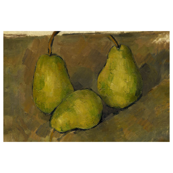 Artist Board - Trio of Pears