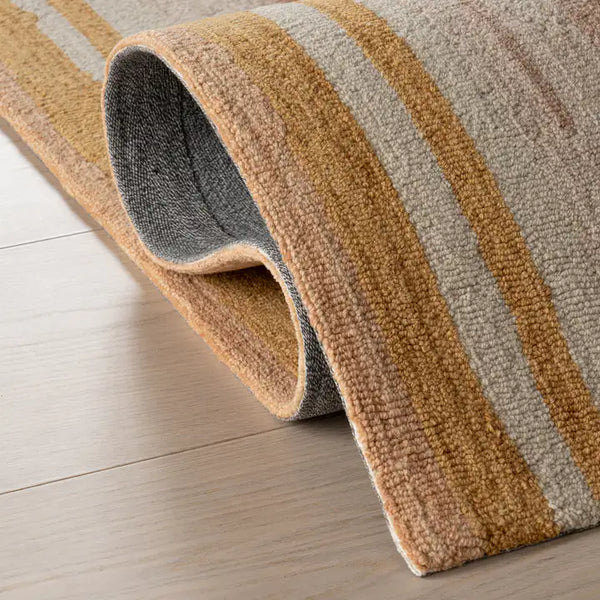 Dash & Albert - Zare Transitional Abstract Orange Indoor Rug