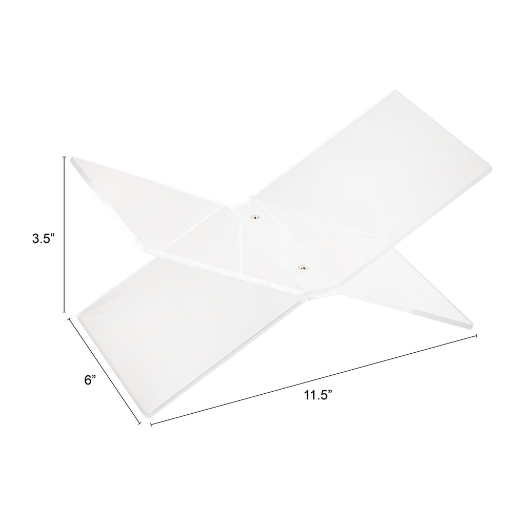 Book Holder Stand - Clear