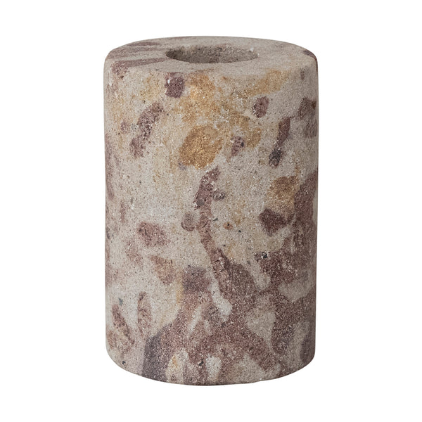 Sandstone Candle Holder