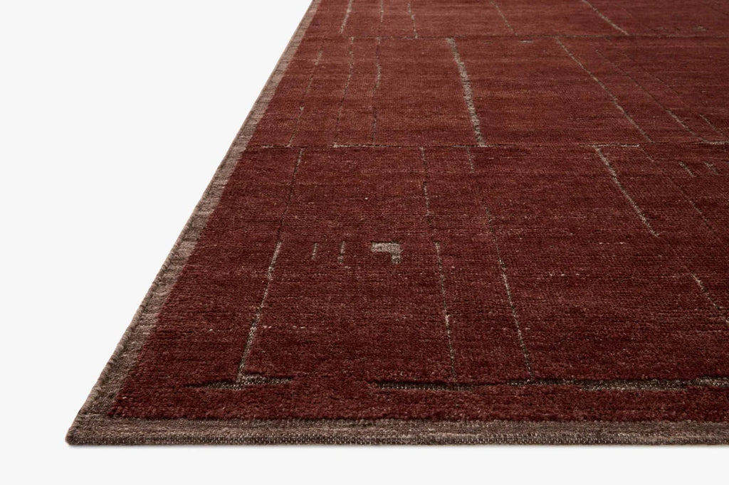 Loloi Beckham Rug - Bark / Brick