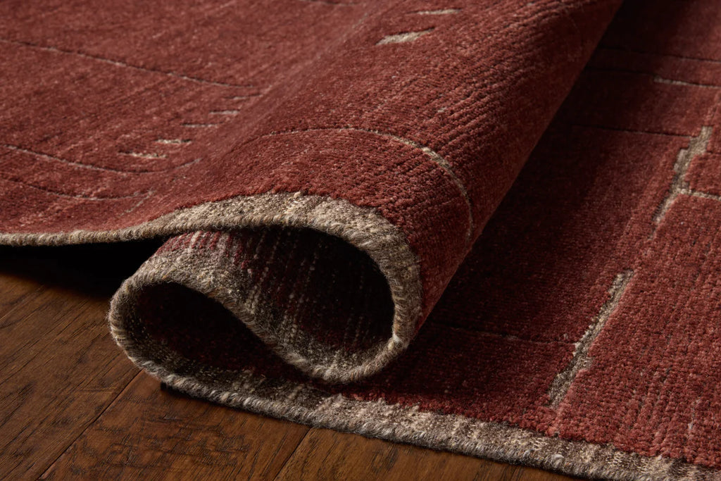 Loloi Beckham Rug - Bark / Brick