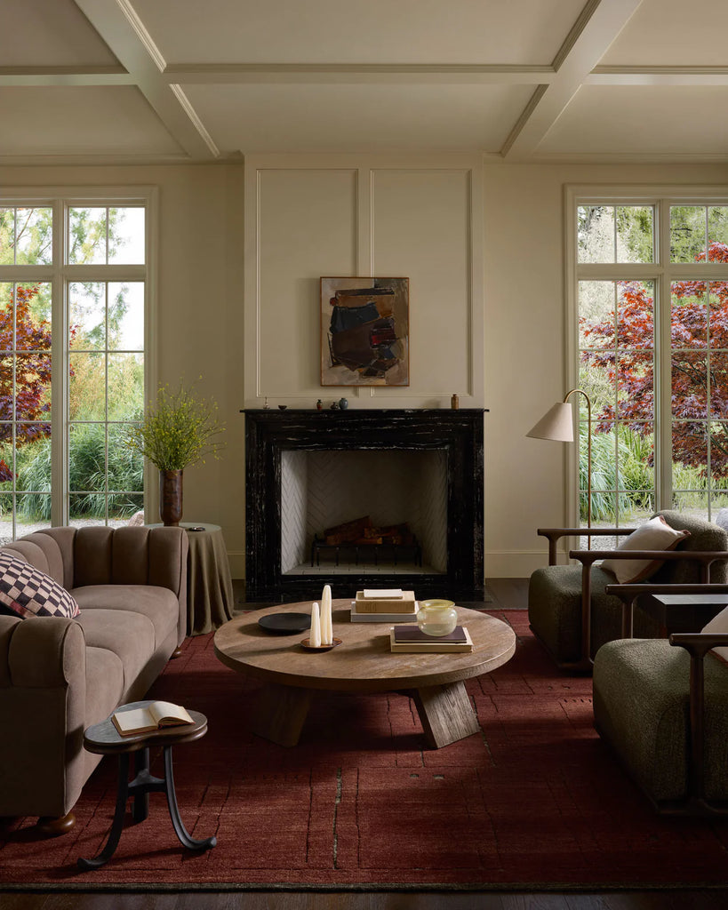 Loloi Beckham Rug - Bark / Brick