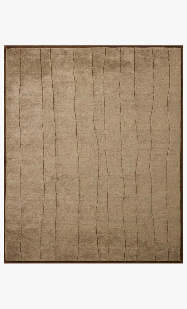 Leanne Ford x Loloi Bracken Rug - Bark / Taupe