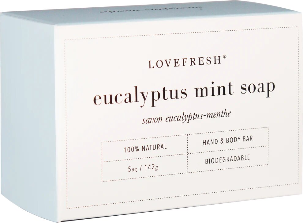 LOVEFRESH Eucalyptus Mint Bar Soap