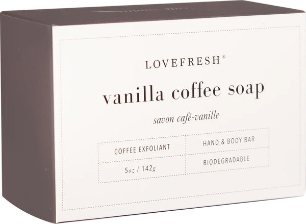 LOVEFRESH Vanilla Coffee Bar Soap