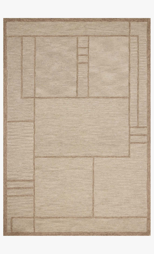 Jeremiah Brent x Loloi Barrow Rug-Beige/Taupe