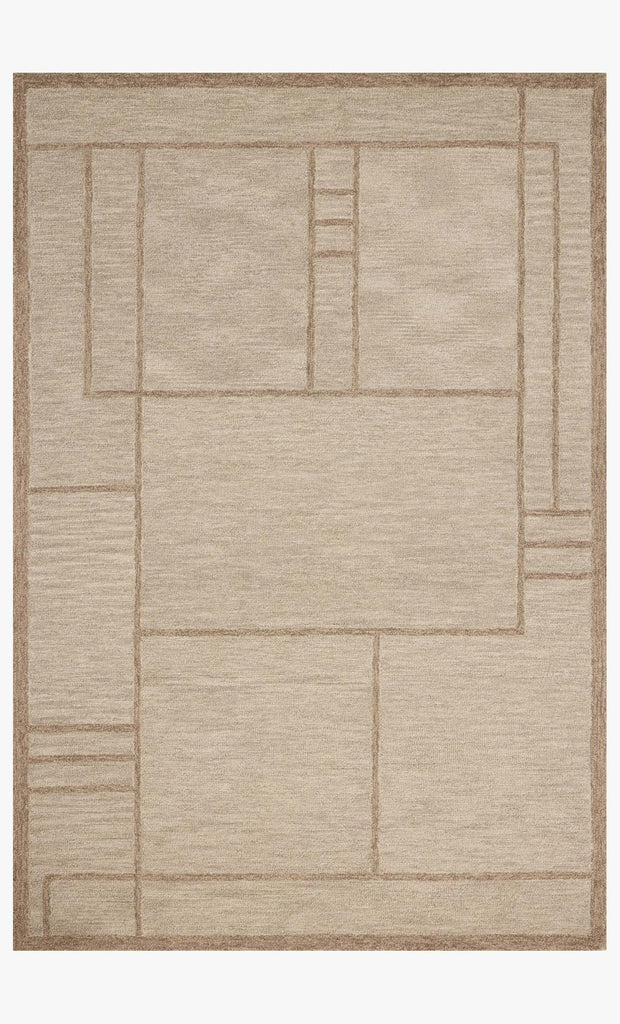 Jeremiah Brent x Loloi Barrow Rug-Beige/Taupe