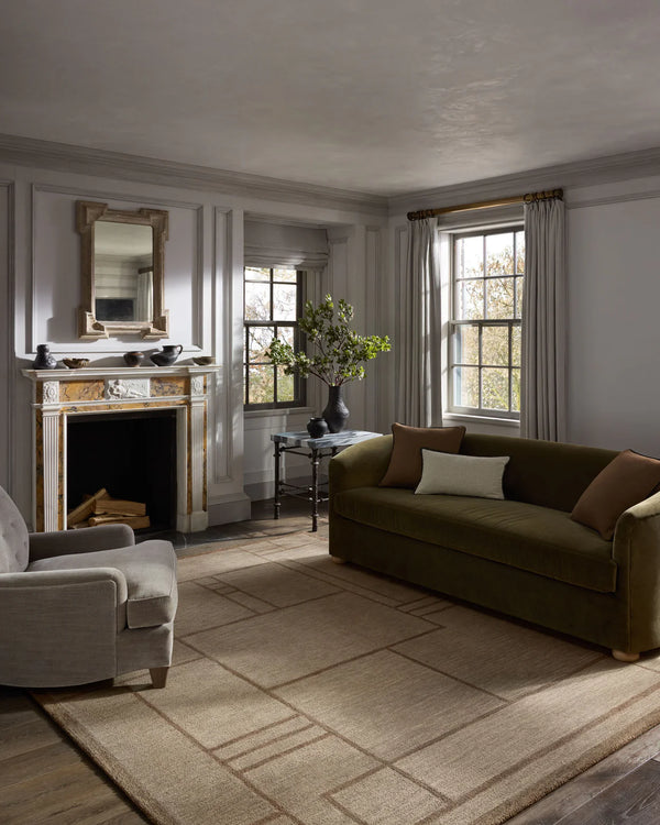 Jeremiah Brent x Loloi Barrow Rug-Beige/Taupe
