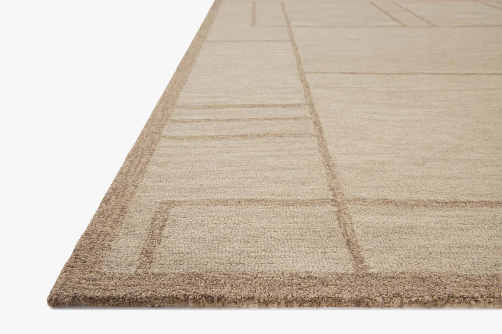 Jeremiah Brent x Loloi Barrow Rug-Beige/Taupe
