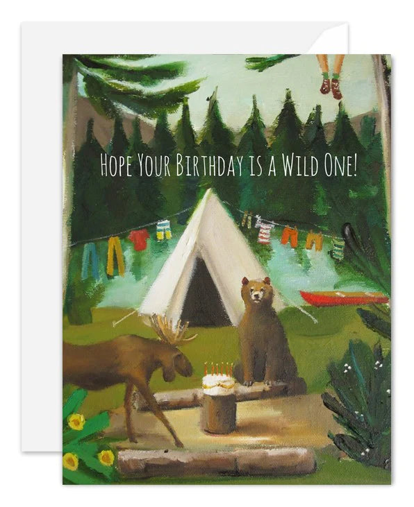 Wild Birthday Card from Janet Hill Studio