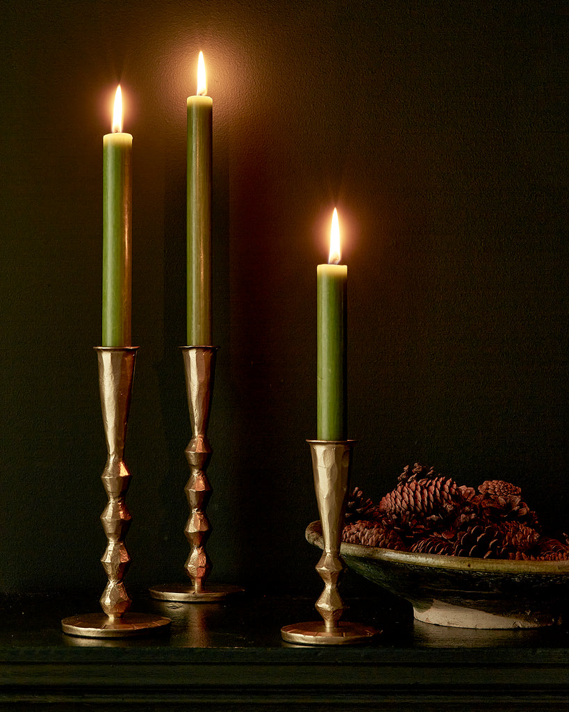 Ember Gold Candlesticks  (Two Sizes Available)