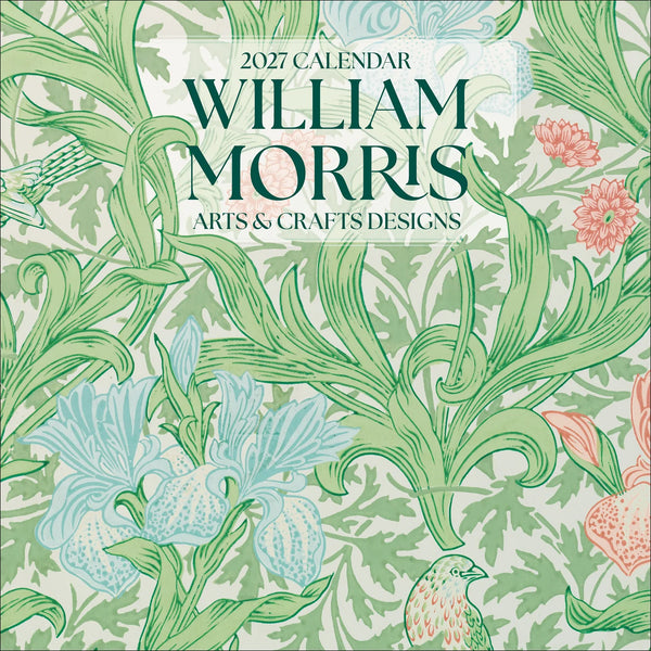 William Morris Arts & Crafts Designs 2027 Gallery Calendar