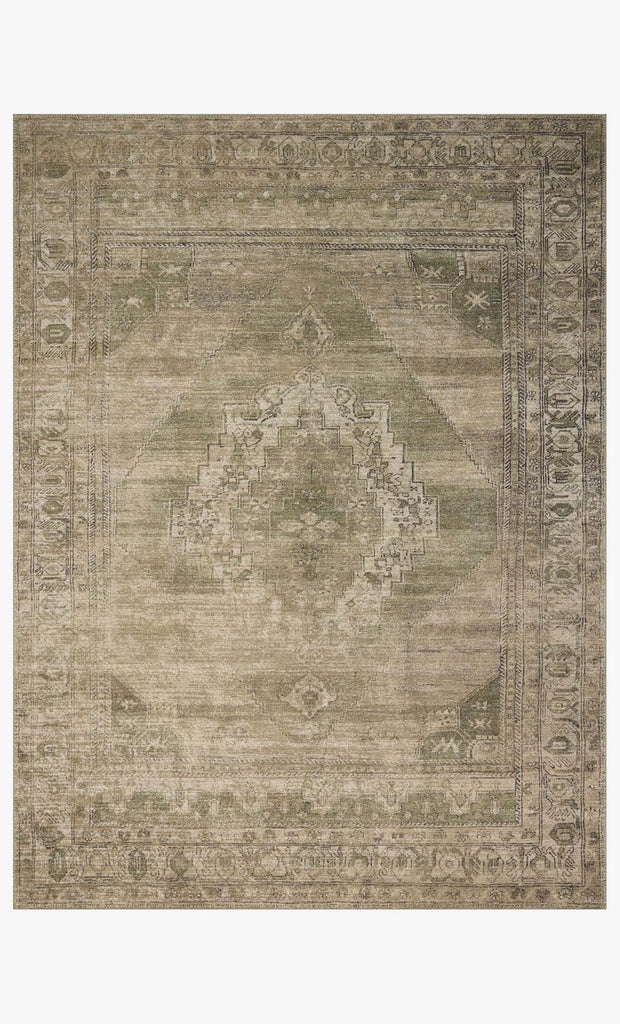 Amber Lewis x Loloi Cambria Rug - Sand / Olive