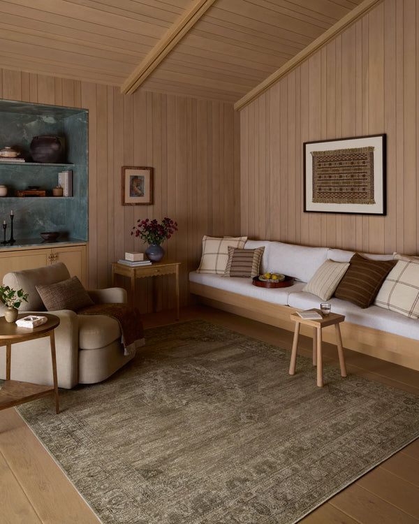 Amber Lewis x Loloi Cambria Rug - Sand / Olive