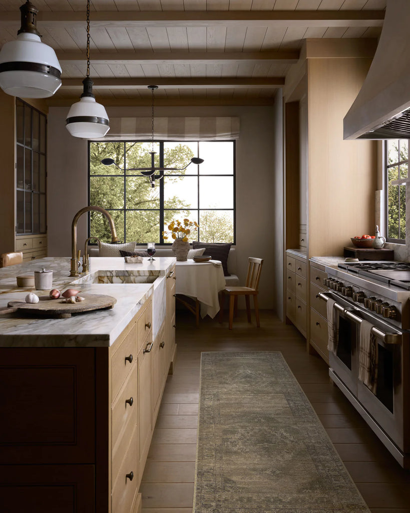 Amber Lewis x Loloi Cambria Rug - Sand / Olive