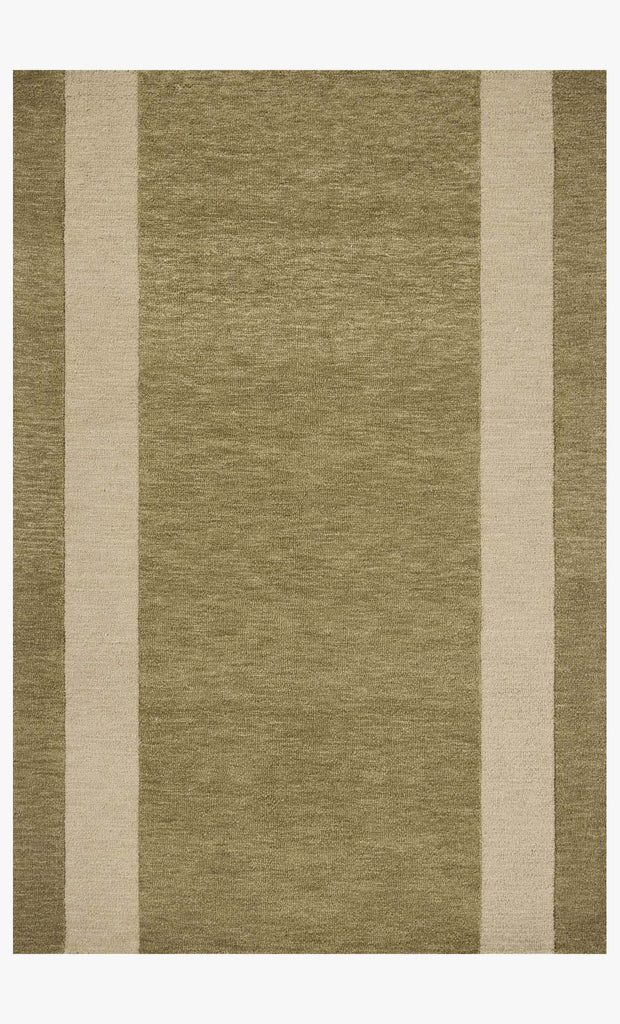 Leanne Ford x Loloi Craven Rug - Olive / Oatmeal
