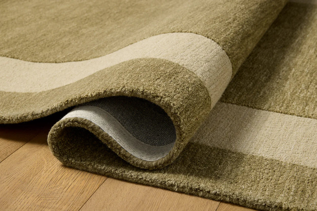 Leanne Ford x Loloi Craven Rug - Olive / Oatmeal