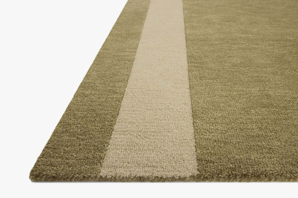 Leanne Ford x Loloi Craven Rug - Olive / Oatmeal