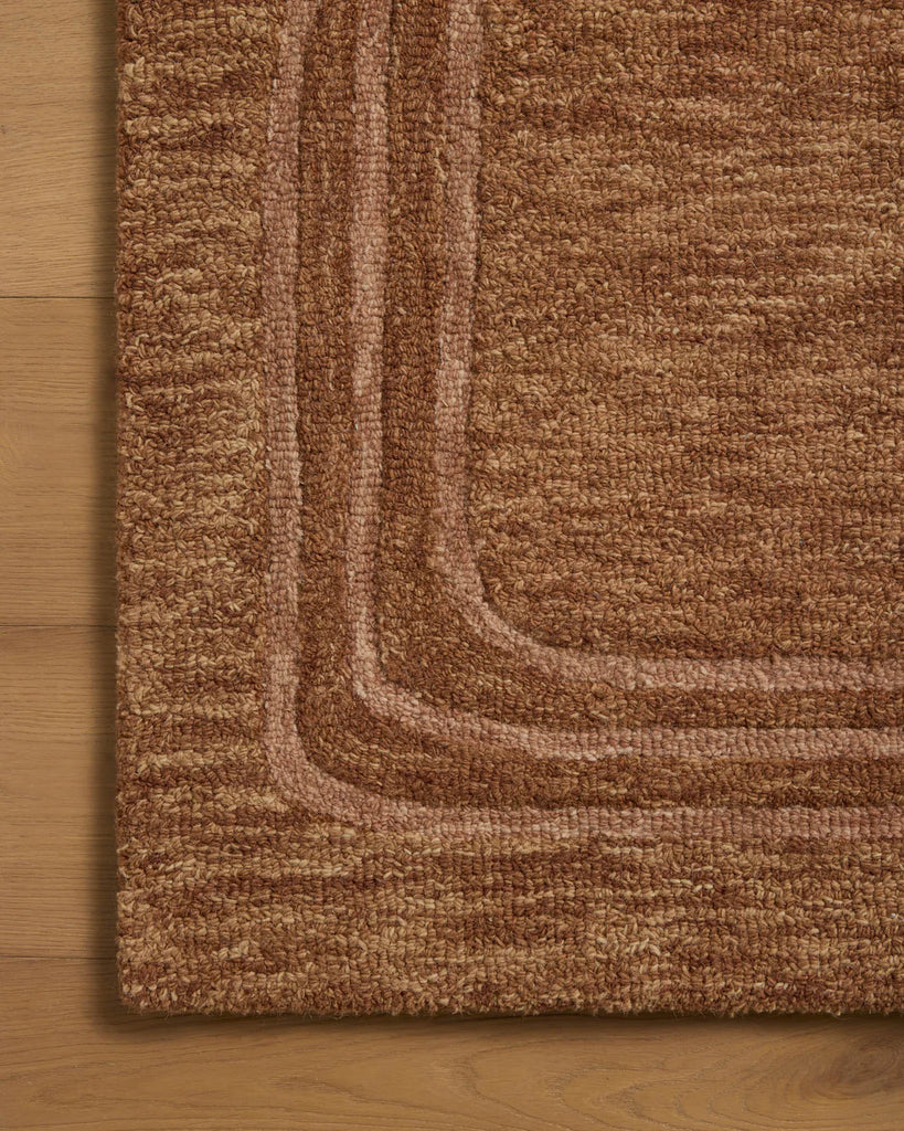 Leanne Ford x Loloi Craven Rug - Spice / Rose