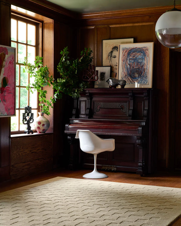 Leanne Ford x Loloi Craven Rug - Oatmeal / Dove