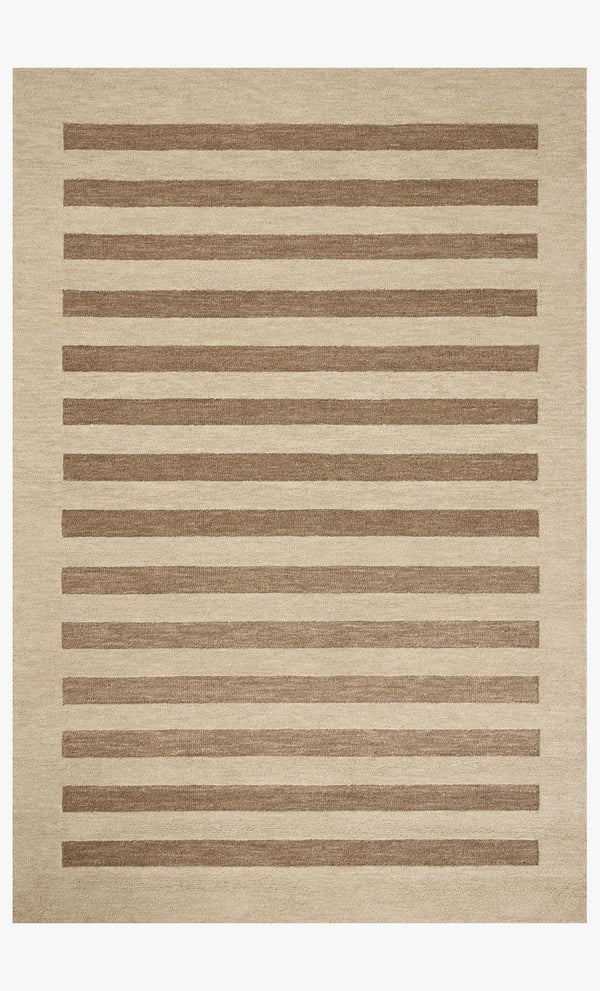 Leanne Ford x Loloi Craven Rug - Oatmeal / Bark