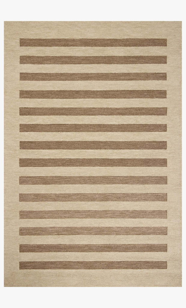 Leanne Ford x Loloi Craven Rug - Oatmeal / Bark