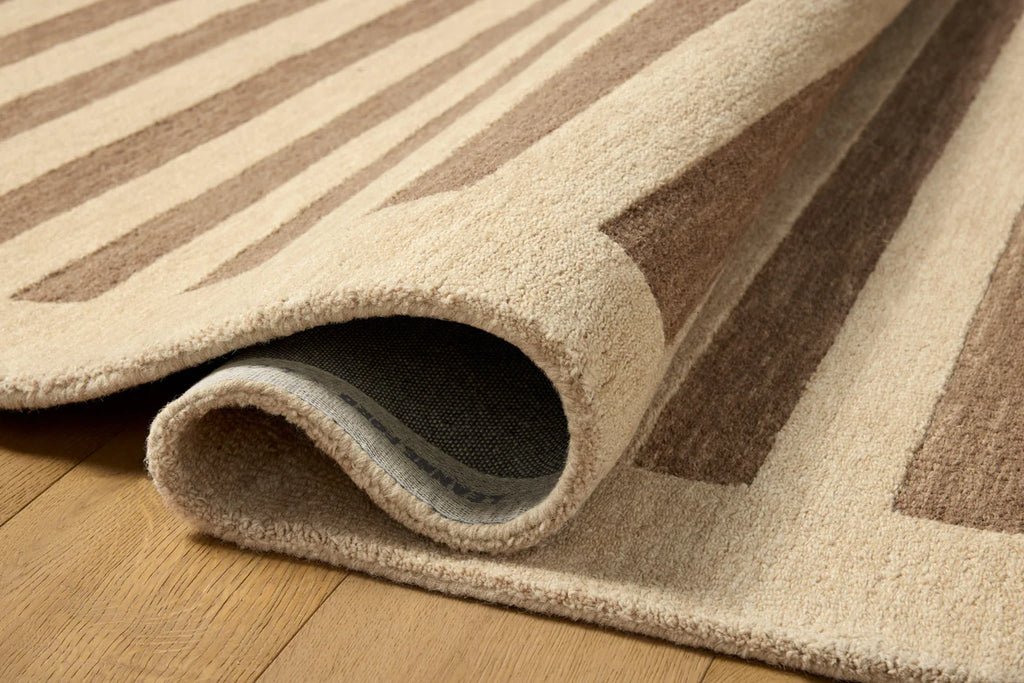 Leanne Ford x Loloi Craven Rug - Oatmeal / Bark