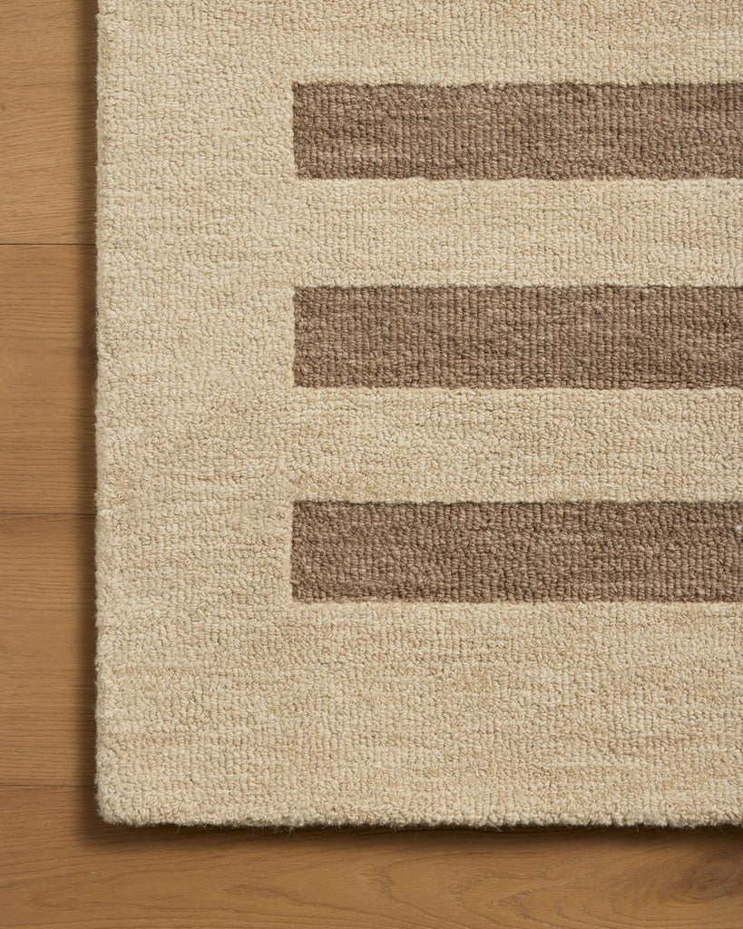 Leanne Ford x Loloi Craven Rug - Oatmeal / Bark