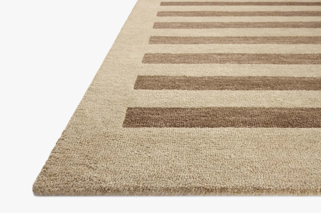 Leanne Ford x Loloi Craven Rug - Oatmeal / Bark