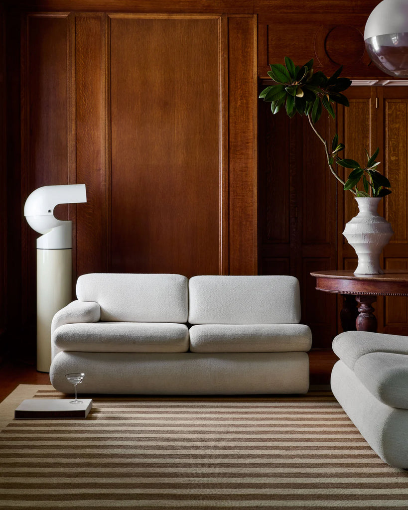 Leanne Ford x Loloi Craven Rug - Oatmeal / Bark