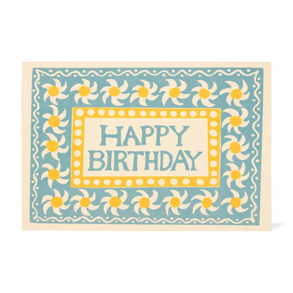 Springtime Happy Birthday Card