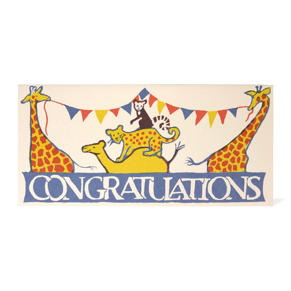 Circus Congratulations Card