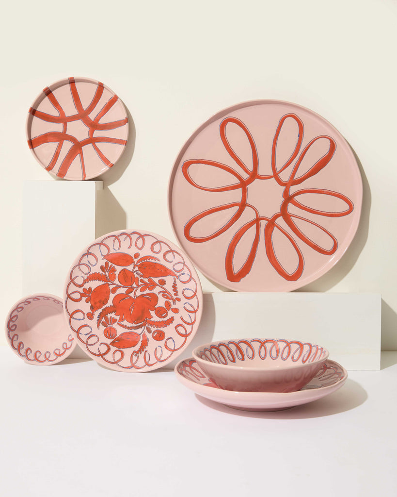 7" Plates (Four Colours Available)