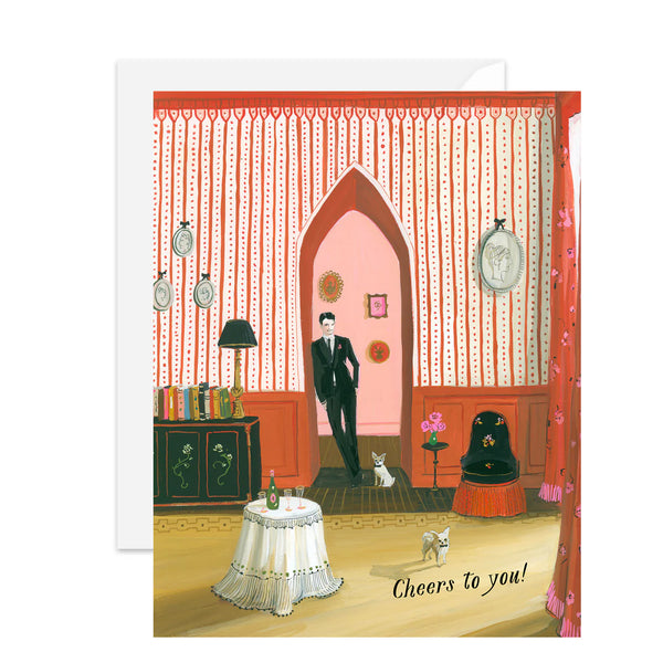 Cheers to You! Card from Janet Hill Studio