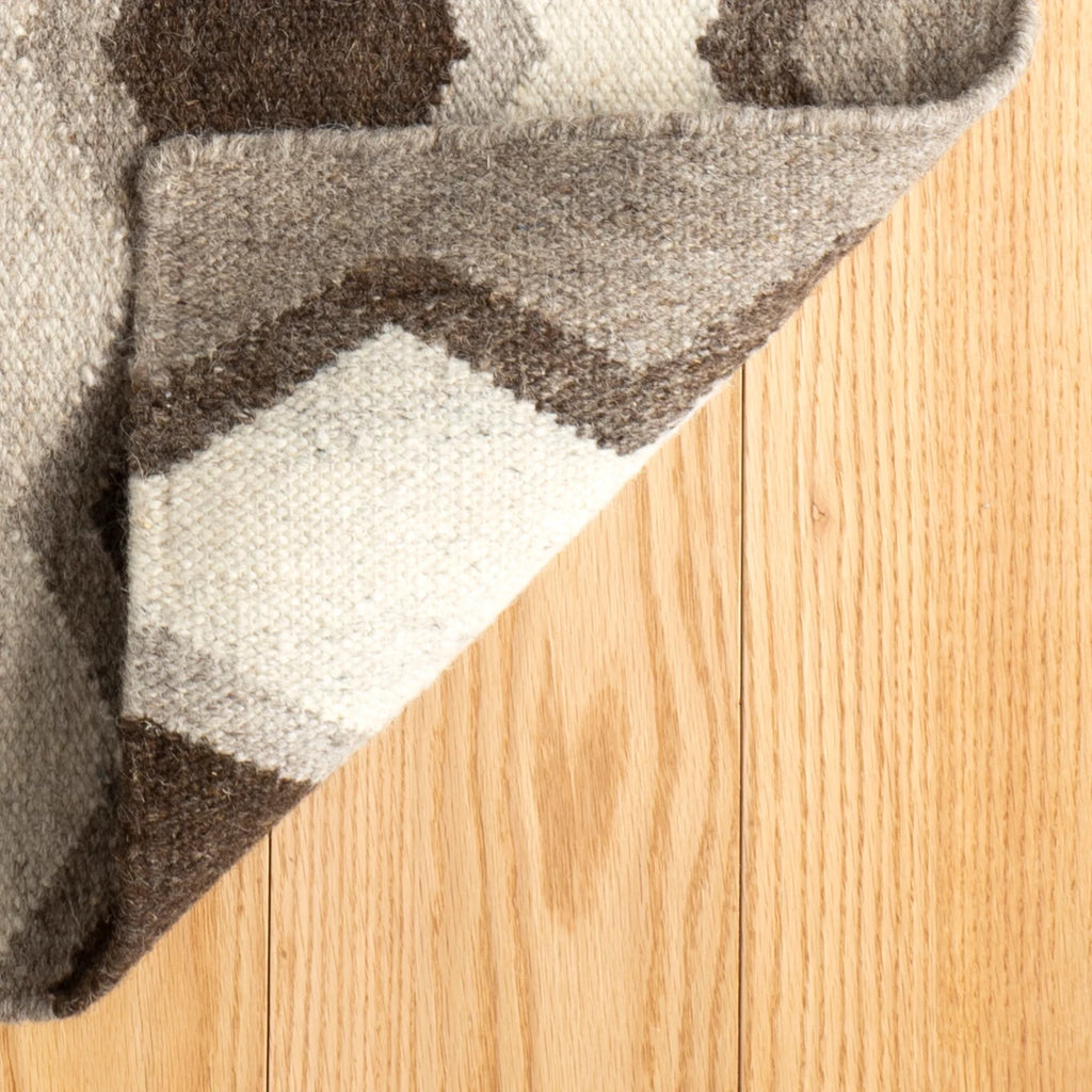 Dash & Albert - Safety Net Neutral Handwoven Wool Rug