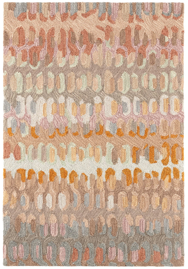 Dash & Albert - Paint Chip Stone Hand Micro Hooked Wool Rug