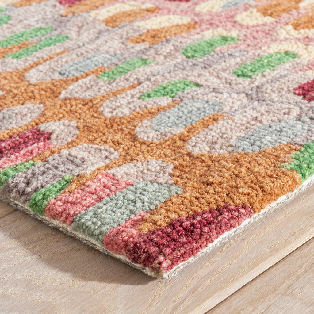 Dash & Albert - Paint Chip Clay Hand Micro Hooked Wool Rug