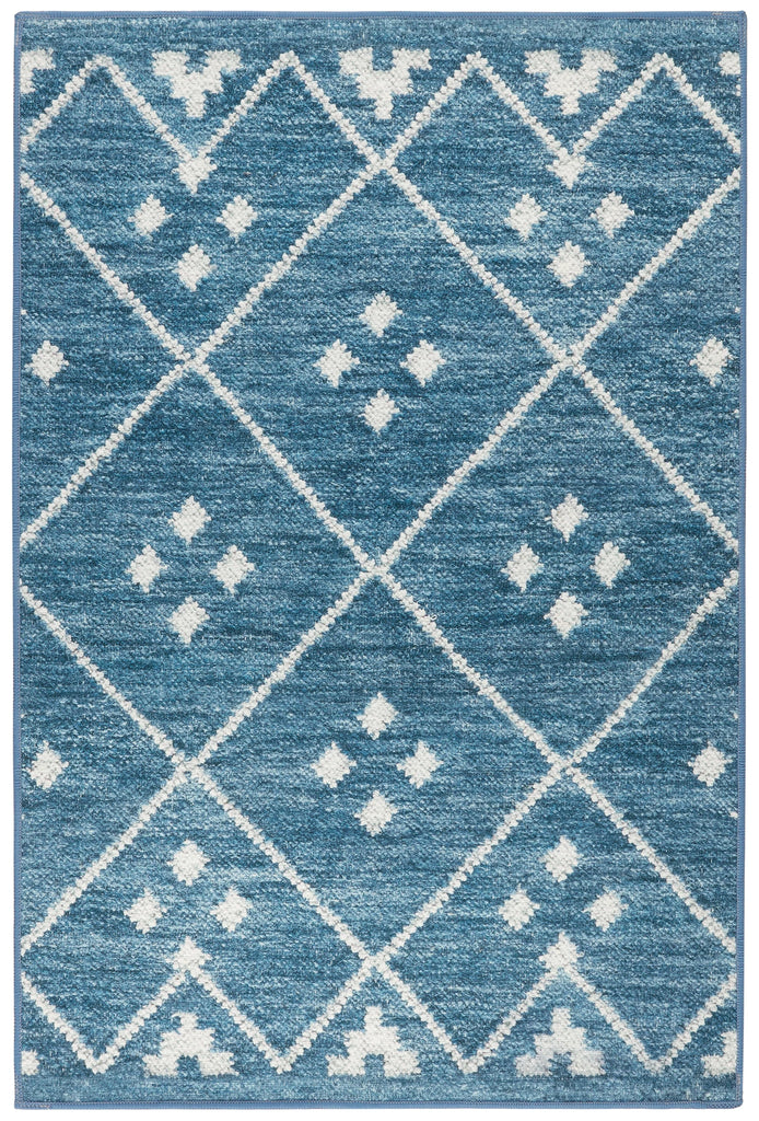 Dash & Albert - Kota Indigo Machine Washable Rug