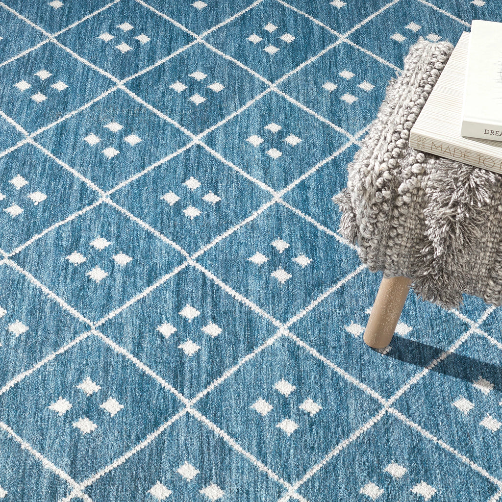 Dash & Albert - Kota Indigo Machine Washable Rug