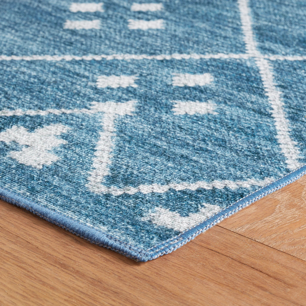 Dash & Albert - Kota Indigo Machine Washable Rug