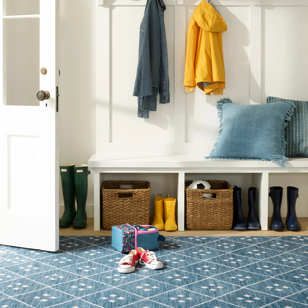 Dash & Albert - Kota Indigo Machine Washable Rug