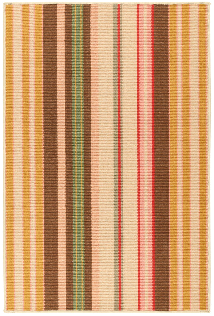 Dash & Albert - Sienna Stripe Multi Machine Washable Rug