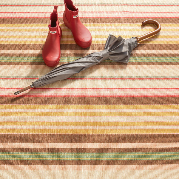 Dash & Albert - Sienna Stripe Multi Machine Washable Rug