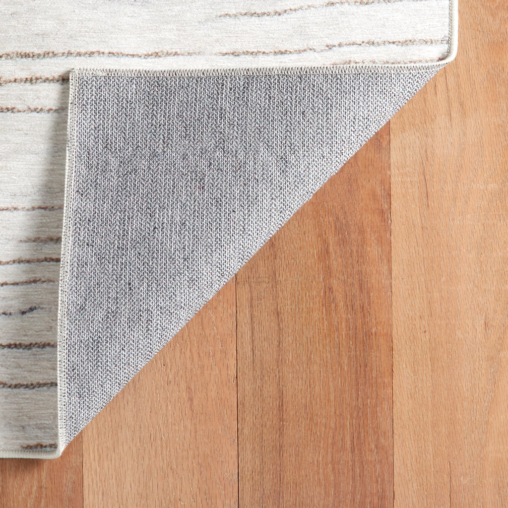 Dash & Albert - Avery Oatmeal Machine Washable Rug
