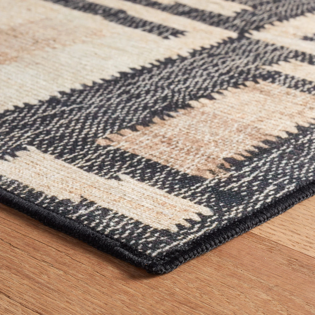 Dash & Albert - Cassia Natural Machine Washable Rug