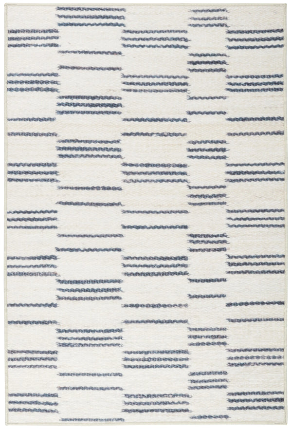 Dash & Albert -  Leni Oatmeal Machine Washable Rug