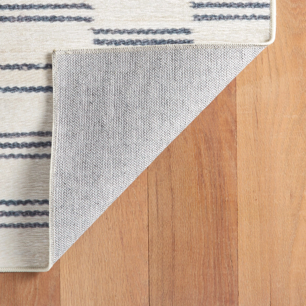 Dash & Albert -  Leni Oatmeal Machine Washable Rug