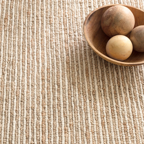 Dash & Albert - Twiggy  Natural Handwoven Wool / Jute Rug